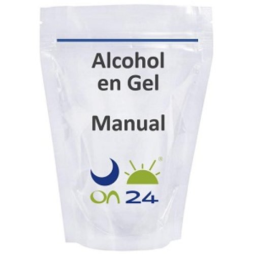 Alcohol en Gel on24 para Jabonera Manual - Pouch 800cc