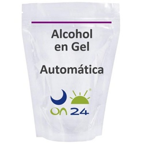 Alcohol en Gel on24 para Jabonera Automática - Pouch 800cc