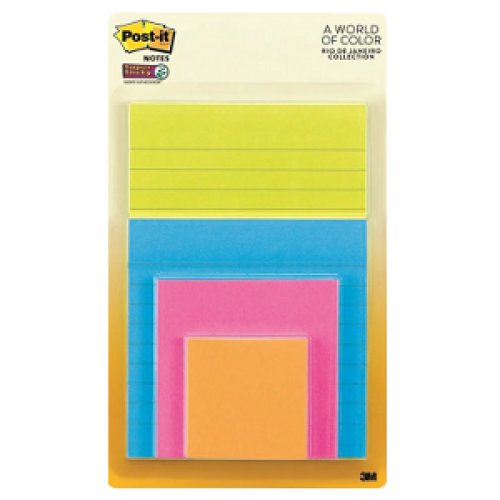 Pack Río Mix Colores Surtidos Post-It - 180 hojas