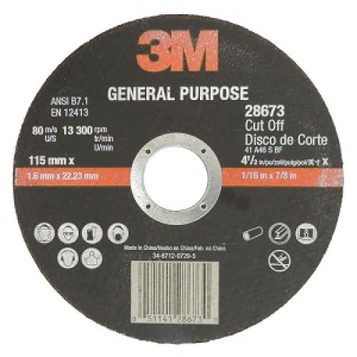 Disco de Corte 3M Próposito Gral. G46  4 1/2