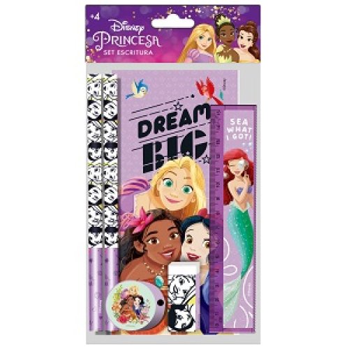 Set de Escritura Disney Princesas - 6 Piezas