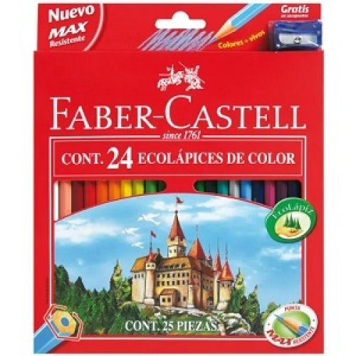 Set Faber Castell 25: 24 Colores + 1 Sacapuntas