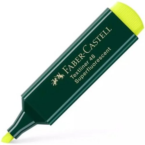Resaltador Faber Castell TextLiner 48 SuperFlúo - Amarillo