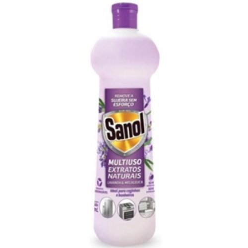 Limpiador Multiuso Sanol Extractos Naturales Lavanda - 500cc