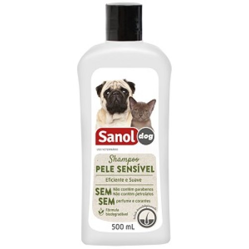 Shampoo Piel Sensible Sanol Dog - 500cc