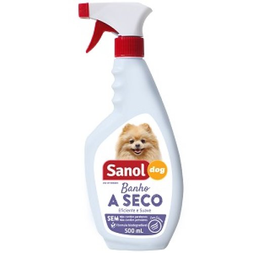 Shampoo Baño en Seco Sanol Dog - 500cc