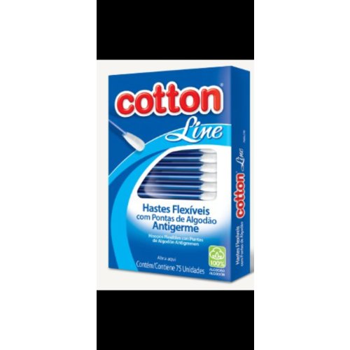 Cotonetes CottonLine Común - Caja 75 unidades