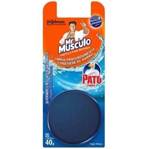 Pato Purific Mochila Mr Músculo - Tableta 40gr