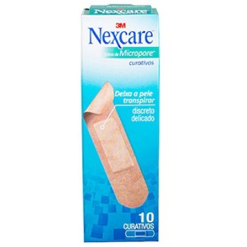 Banditas 3M Micropore Nexcare - 10 unidades