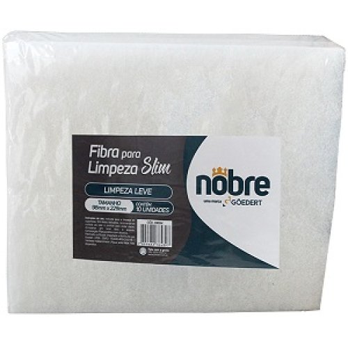 Fibra Blanca Nobre Limpieza Leve - 10 fibras de 10 x 23cm