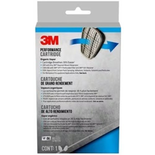 Cartucho Vapor Orgánico 3M 6001 - Pack 2 unidades