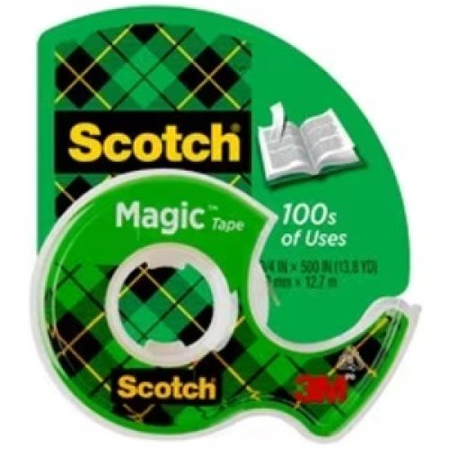 Cinta Adhesiva Scotch Mágica 19mm x 20.3m - Racionador