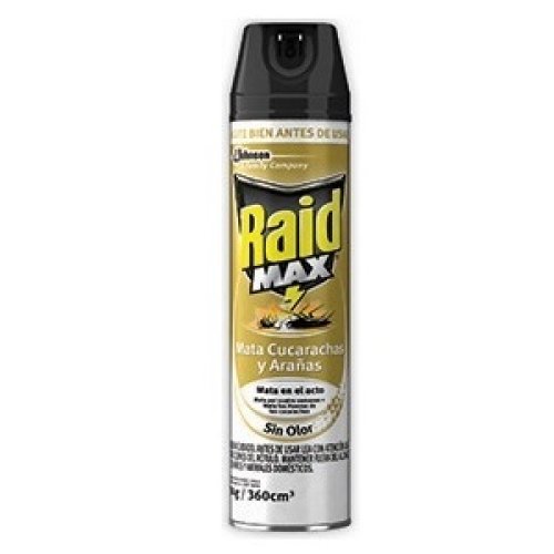 Cucarachicida Raid Max Sin Olor - Aerosol 360cc