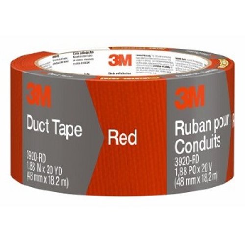 Cinta Ducto 3M Multiuso #3920 Roja 48mm x 18.2m