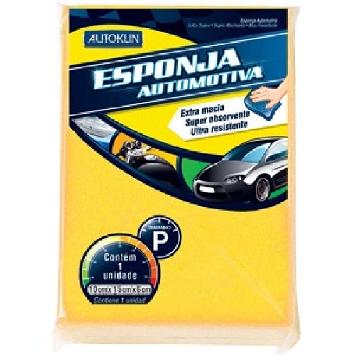 Esponja Autoklin Automotriz P - 10 x 15 x 6cm