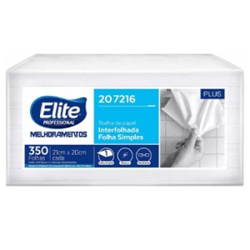 Toalla Elite Intercalada 1H Plus Corta #207216 - 8400 hojas