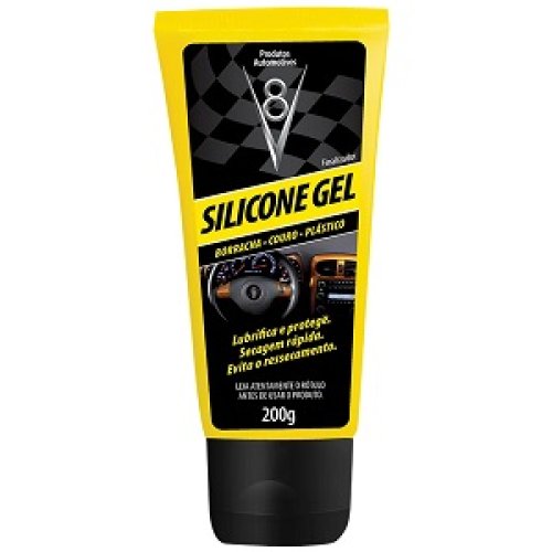 Silicona Gel V8 para Autos - 200gr