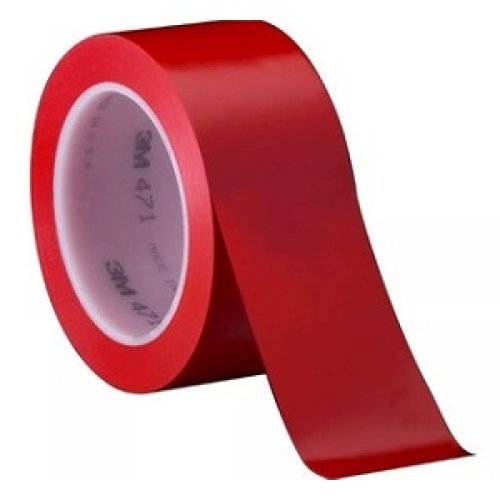 Cinta Demarcatoria 3M Roja 471 - 50mm x 30m