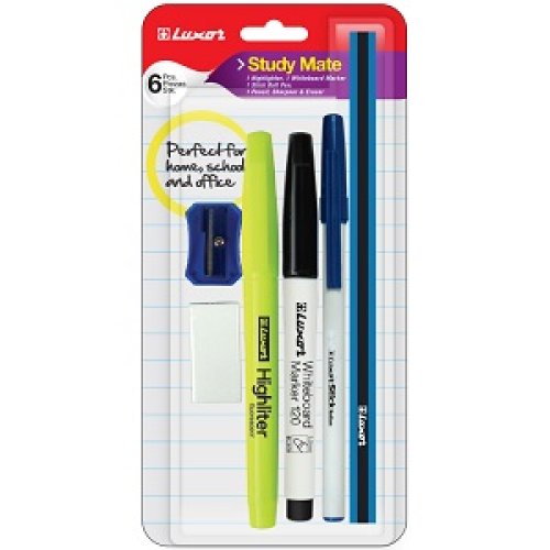 Set de Escritura Luxor 1320 Study Mate - 6 Piezas