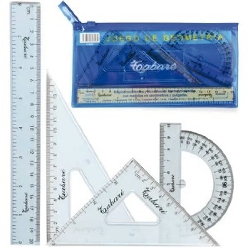 Juego de Geometría Tabaré Estuche 20cm