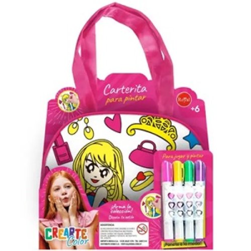 Mini Carterita para Pintar Crearte