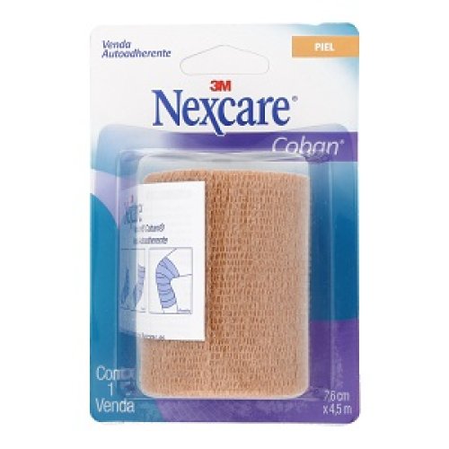 Venda Atlética Autoadhesiva 3M Nexcare Piel 76mm x 2,0m