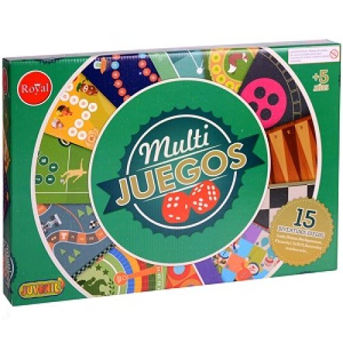 Juego Multijuegos 15 en 1 Royal +5