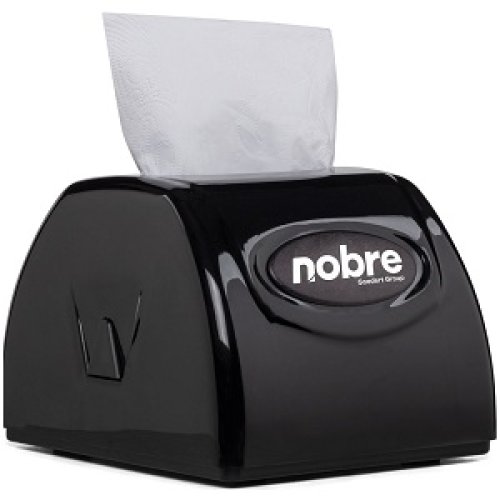 Dispensador Nobre Plástico Negro para Servilletas